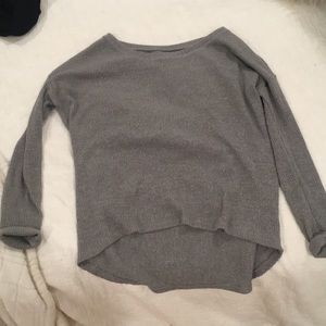 American eagle gray sweater